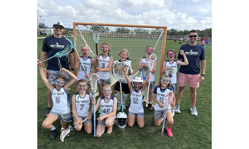 2024 10U Girls Lacrosse Undefeated Season Champs